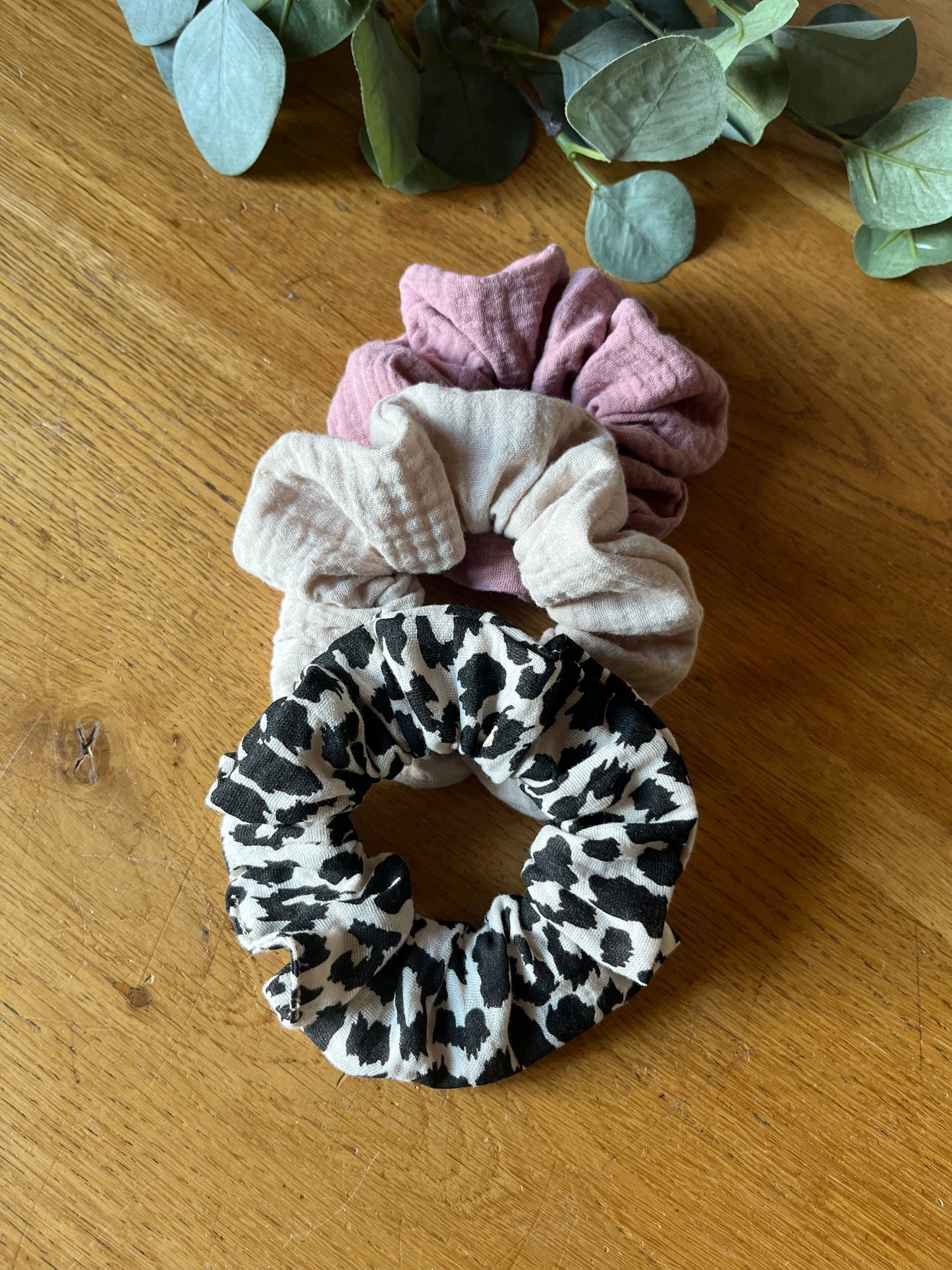 Scrunchie „Leopard Sand“