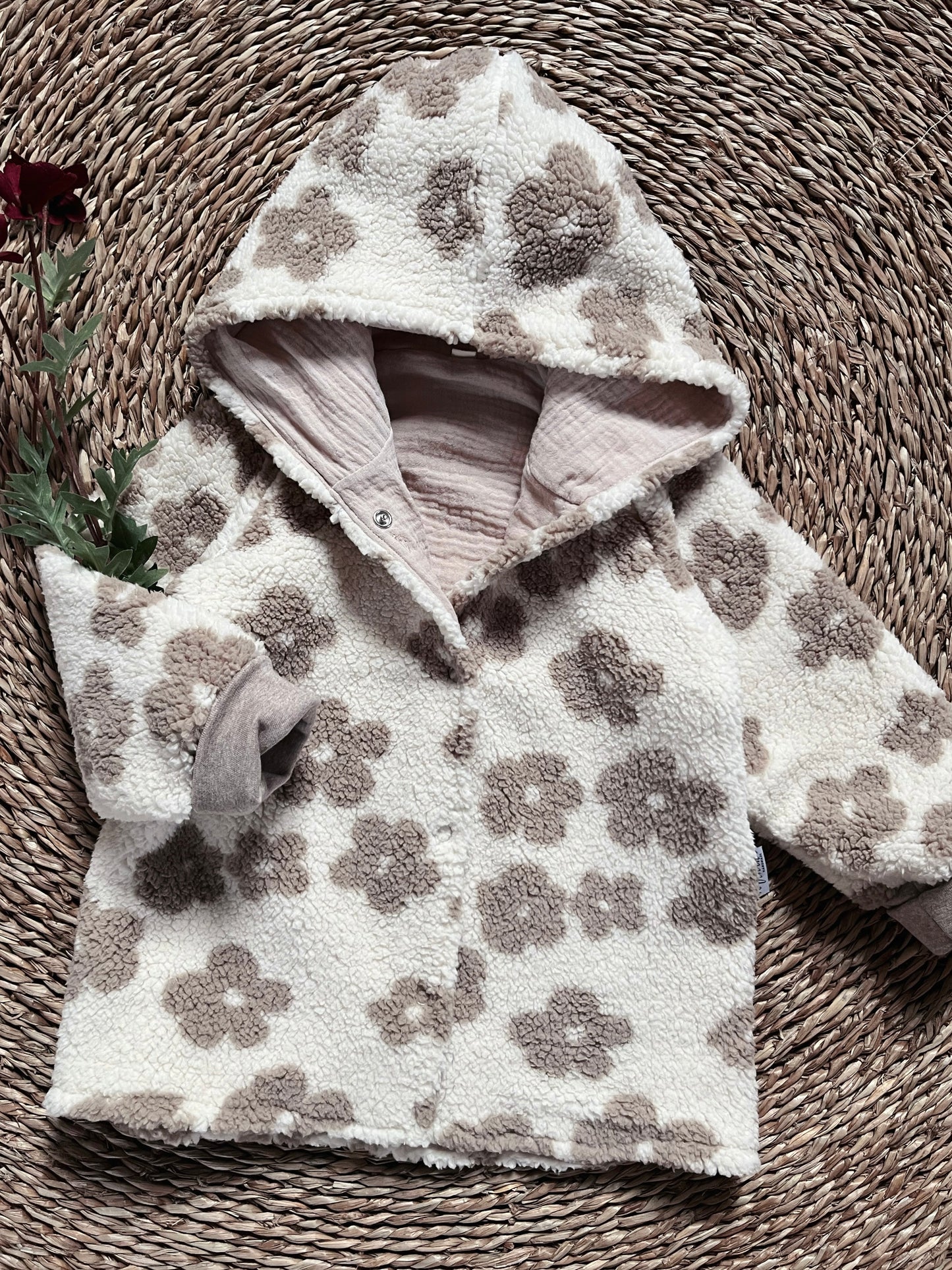 Teddyjacke „Flowers“