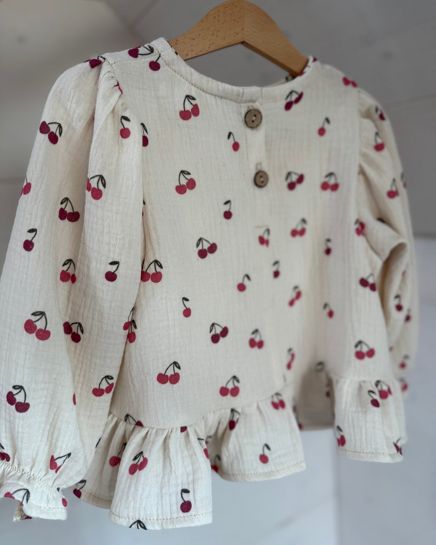 Musselinbluse „Cherise“