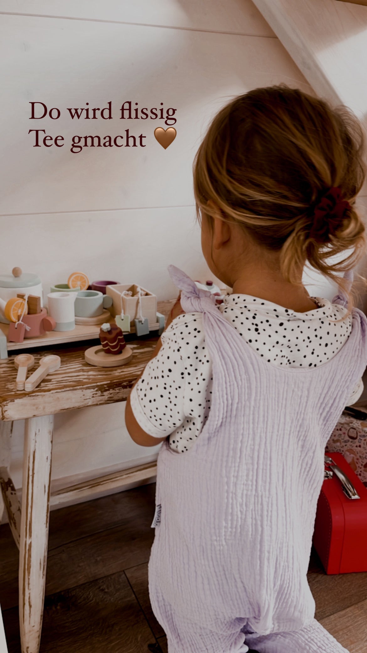 Musselin Latzhose Oliv