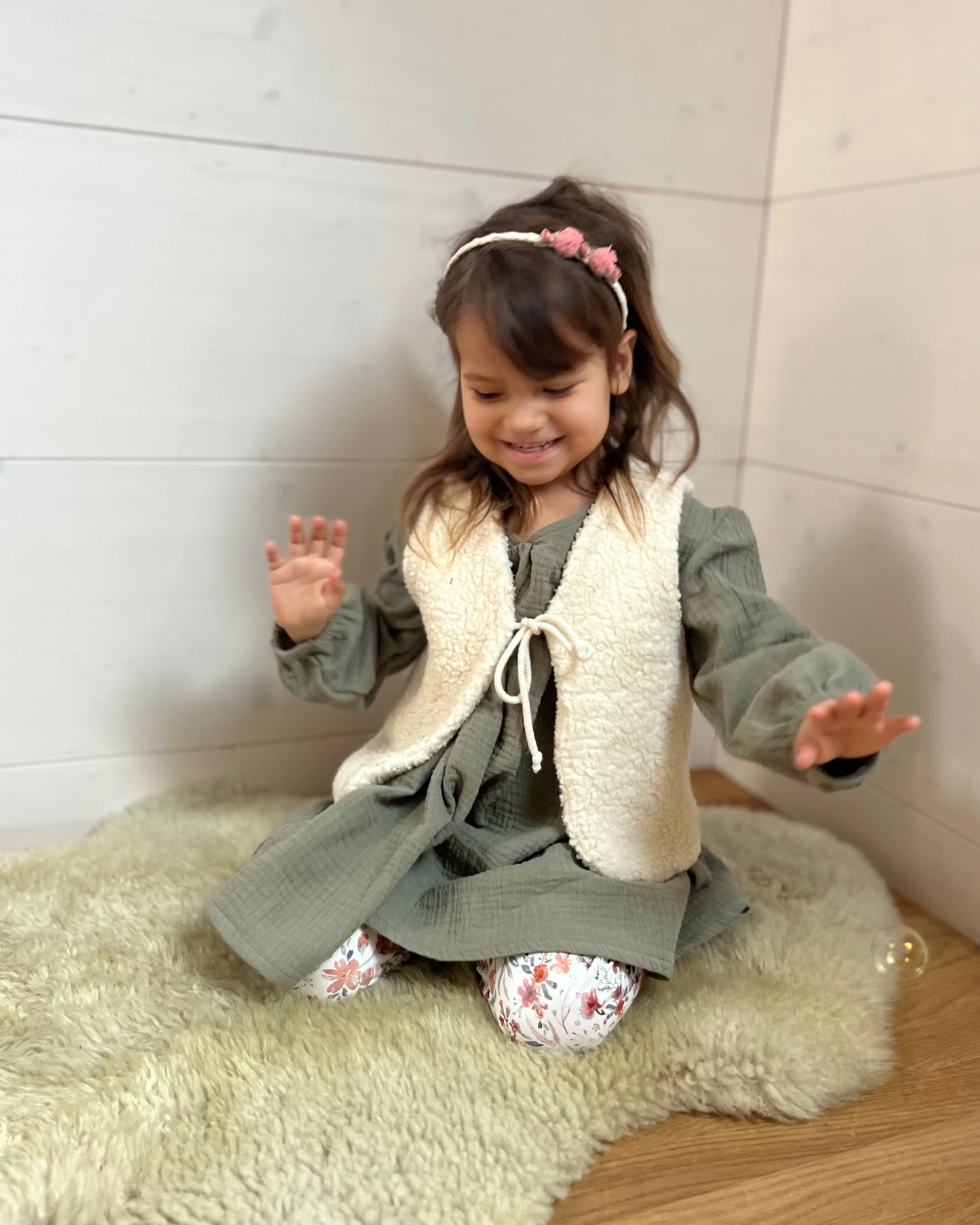 Kleid Lilia „Oliv“