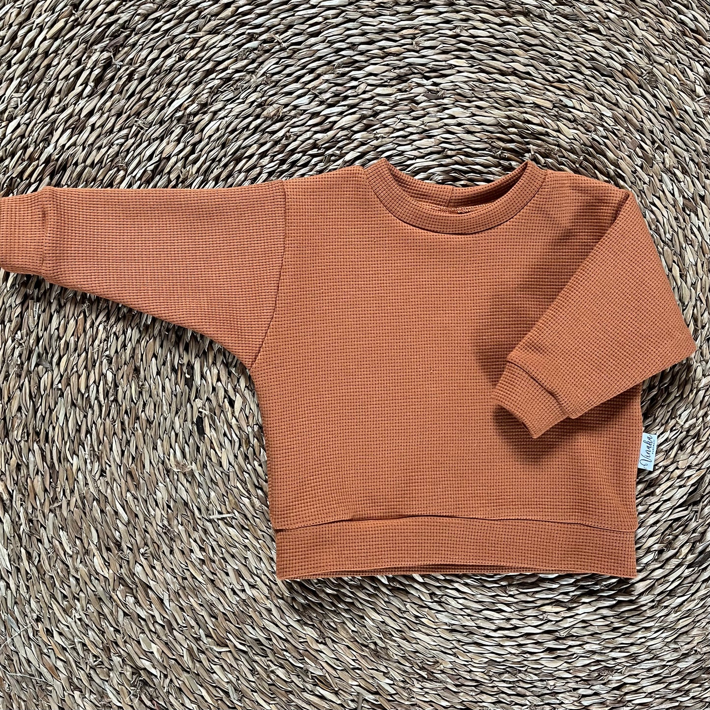 Oversized Pulli Cognac