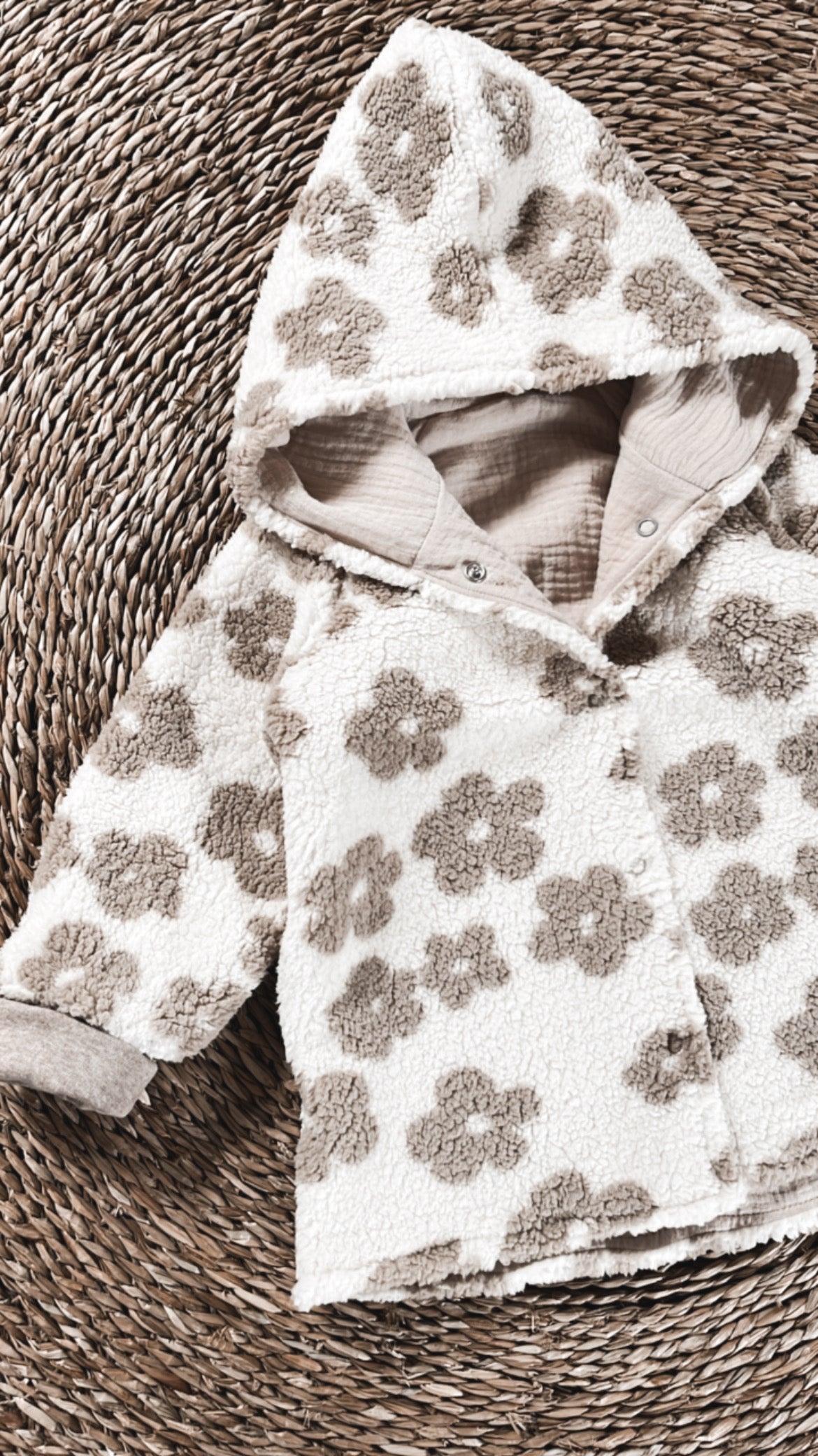 Teddyjacke „Flowers“