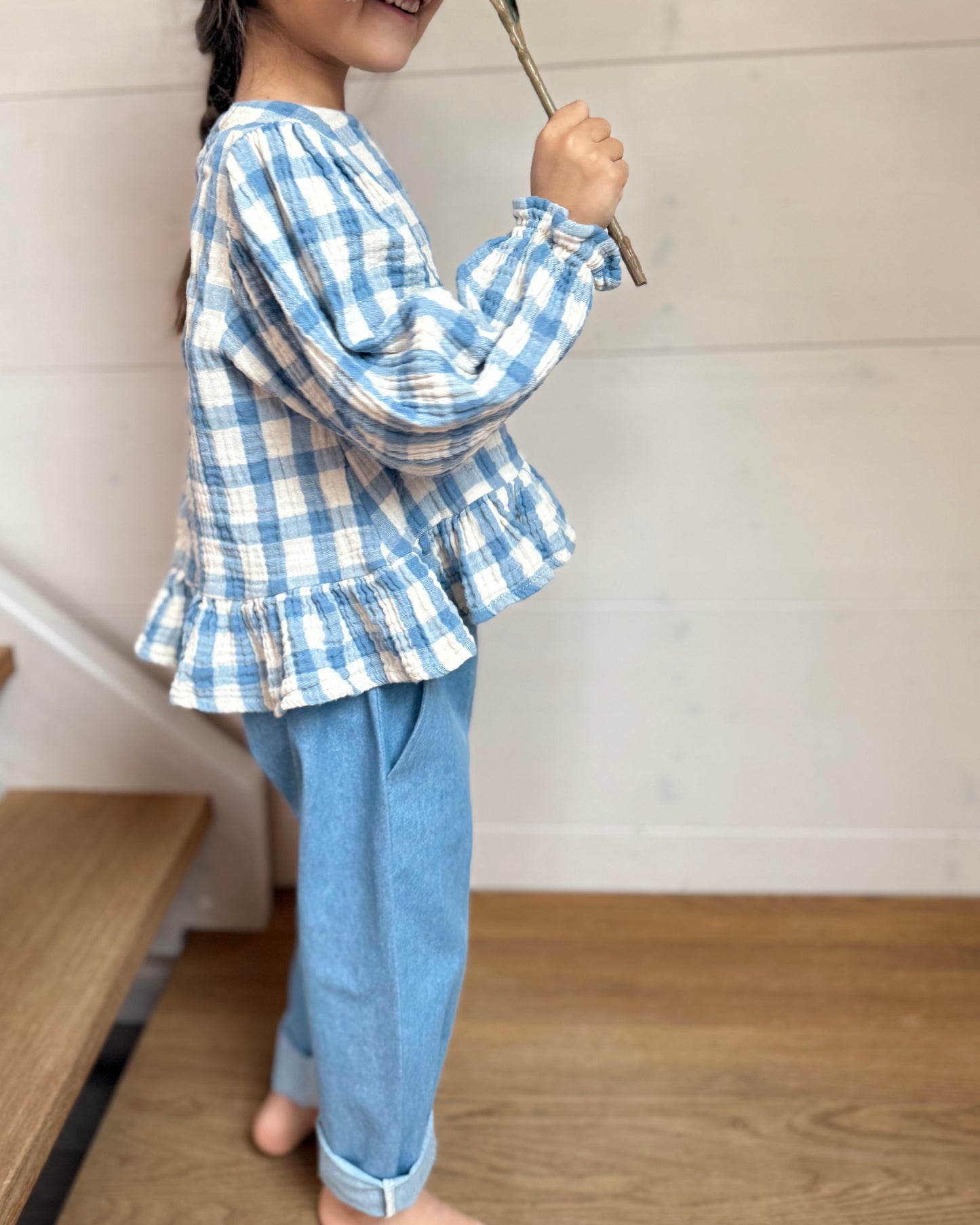 Jeanshose mit Taschen