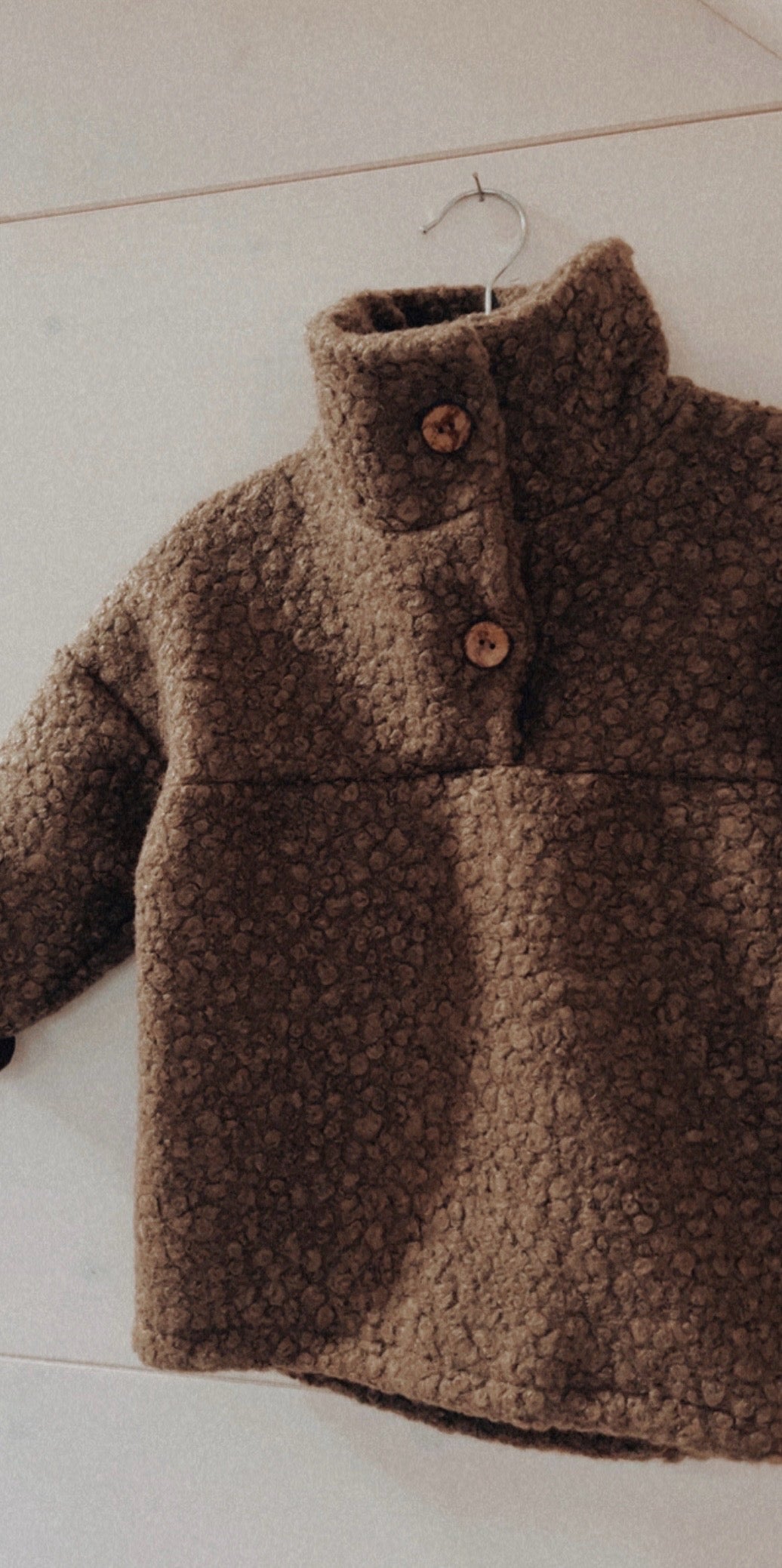 Outdoor Troyer „Bouclé Taupe“