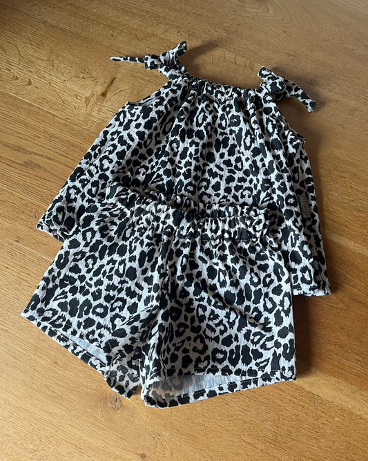 Lani Set “Leopard Sand“