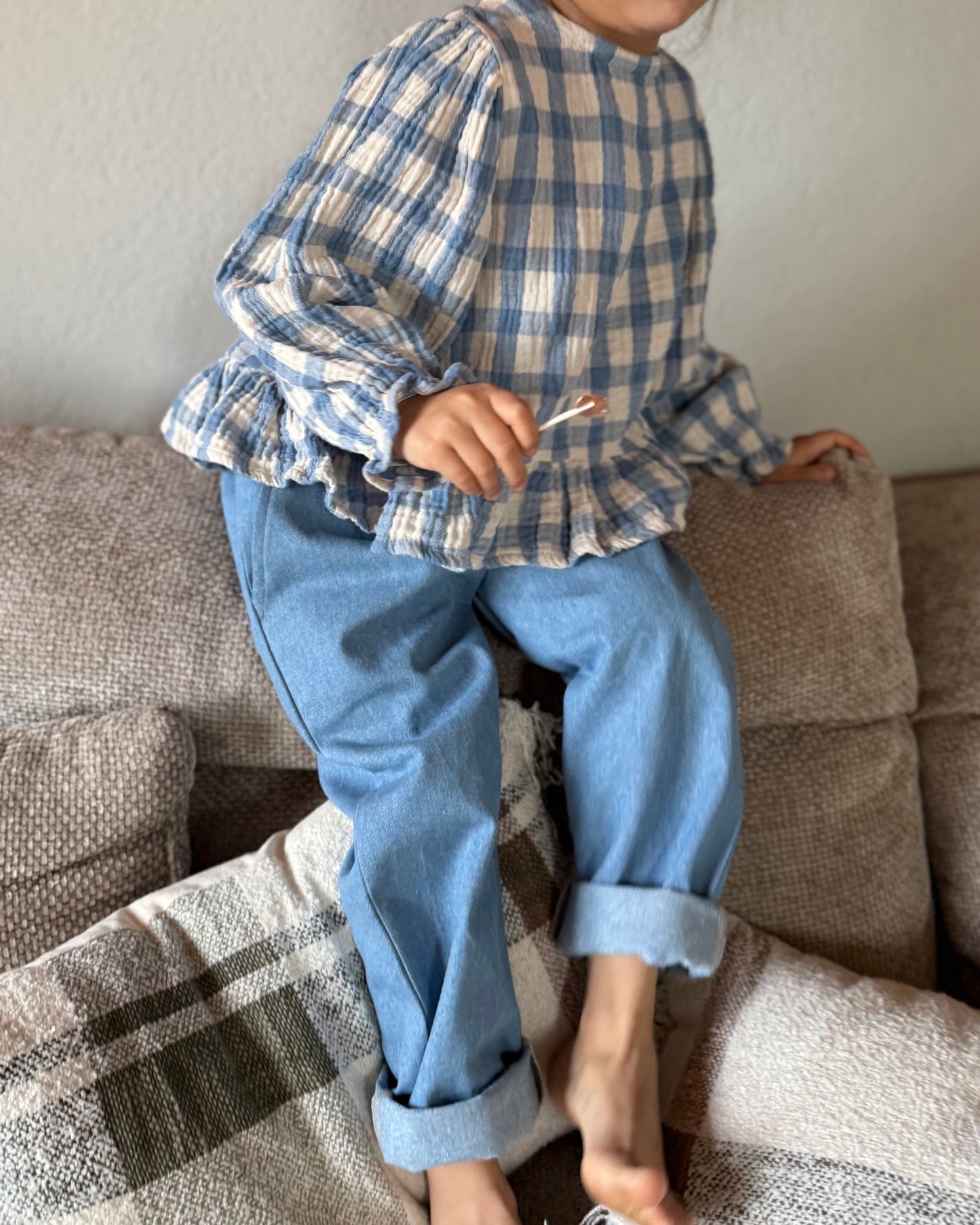 Jeanshose mit Taschen